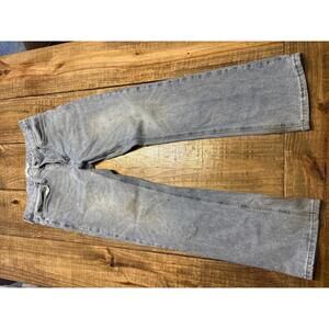 Vintage Light Wash Straight Leg Denim Jeans True Craft Size 32 x 30 Mens